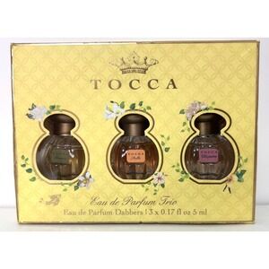 TOCCA Eau de Parfum Trio Dabbers - 3 x 0.17 fl oz Florence Stella Cleopatra BNIB